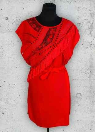 Robe Belair rouge brodée taille S / 36 / 8, marke: Bel-Air, zustand: Neu, mit Etikett, größe: S / 36 / 8, 5,00 €, 5,95 € beinhaltet Vinted-Käuferschutz Pro