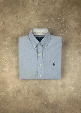 Chemise Unie Ralph Lauren Taille XS slim Fit Homme Bleu Clair Logo Brodé Coton, marque: Ralph Lauren, état: Très bon état, taille: XS, 32,30 €, 34,62 € Protection acheteurs (Pro) incluse