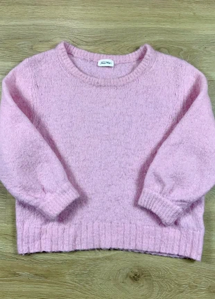 Pull American Vintage rose poudré en alpaga - taille S / M - doux, chaud et cocooning, merk: American Vintage, staat: Heel goed, maat: S / 36 / 8, € 59,90, € 63,60 inclusief Kopersbescherming