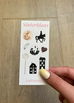 Sinterklaas stickers mini stickersheet, marque: happytessss, état: Neuf avec étiquette, 1,25 €, 2,01 € Protection acheteurs incluse