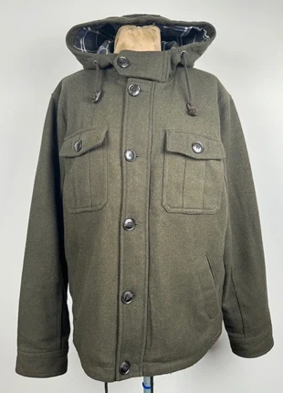 Manteau Homme Springfield Manches longues Kaki Laine taille XL, marke: Springfield, zustand: Sehr gut, größe: XL, 30,00 €, 32,20 € inklusive Vinted-Käuferschutz