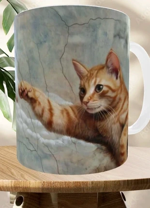 Tazza gatto Michelangelo, marque: Da Vinci, état: Neuf avec étiquette, 7,00 €, 8,05 € Protection acheteurs incluse