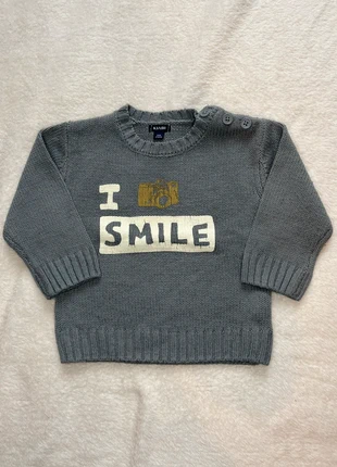 📸 pull KIABI 18 mois – I SMILE trop craquant ! 📸, brand: Kiabi, condition: Very good, size: 12-18 months / 80 cm, €5.00, €5.95 includes Buyer Protection