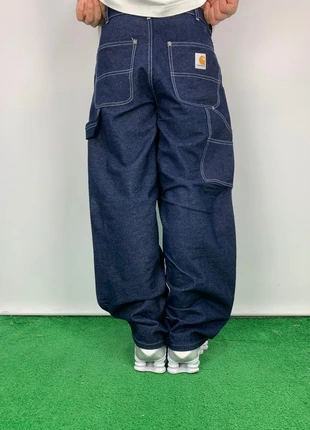 Baggy carhartt double knee navy blue limited edition jeans streetwear y2k workpants, marque: Carhartt, état: Très bon état, taille: M, 48,95 €, 52,10 € Protection acheteurs incluse