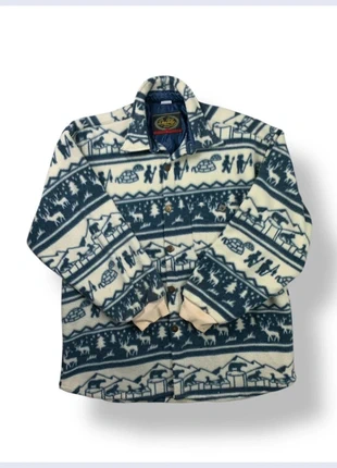 Veste polaire esquimaux hiver blanc et bleu taille L, marque: Vintage Dressing, état: Très bon état, taille: L, 18,00 €, 19,60 € Protection acheteurs (Pro) incluse