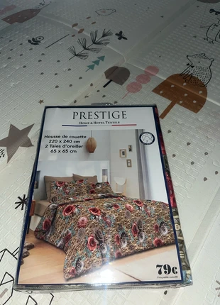 Housse de couette, marque: prestige, état: Neuf sans étiquette, taille: King Size (220-240 cm x 220-260 cm), 10,99 €, 12,24 € Protection acheteurs incluse