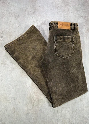 Pantalon Vintage En Velours Côtelé / Corduroy Side denim gris fonce fleuri taille L, marque: Vintage Dressing, état: Très bon état, taille: S / 36 / 8, 10,00 €, 11,20 € Protection acheteurs (Pro) incluse