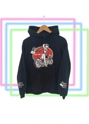 Negro Mate Man´s Ruin Harley Davidson Chicano Style Kulture Clothing Black Hoodie - S, marque: man's ruin, état: Très bon état, taille: S, 14,99 €, 16,44 € Protection acheteurs incluse
