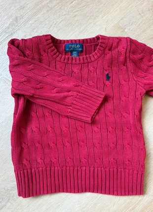 Ralph Lauren kabeltrui, marca: Ralph Lauren, estado: Bom, tamanho: 18-24 meses / 86 cm, €10.00, €11.20 inclui Proteção do Comprador