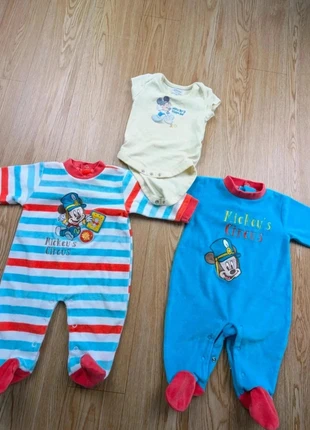 Lot bb1 / Lot de 2 pyjamas + 1 body Disney – Taille 6 mois – Neuf sans étiquette, brand: Disney, condition: New without tags, size: 3-6 months / 62 cm, €4.60, €5.53 includes Buyer Protection Pro