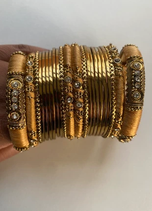 Traditional gold bangle set, condition: New without tags, £5.00, £5.95 includes Buyer Protection