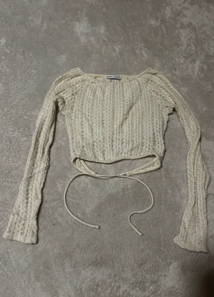 weißes fishnet Oberteil, brand: Bershka, condizioni: Ottime, taglia: S / IT 40 / EU 36, €8.00, €9.10 include la Protezione acquisti