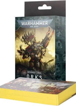 Warhammer 40k - Ork Datasheet cards - new, marque: Games Workshop, état: Neuf avec étiquette, 12,00 €, 13,30 € Protection acheteurs incluse