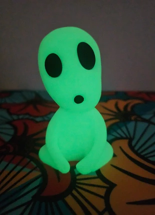 Princesse mononoké (kodama) phosphorescent, brand: Fait Main, condition: New without tags, size: 14 years / 164 cm, €7.00, €8.05 includes Buyer Protection