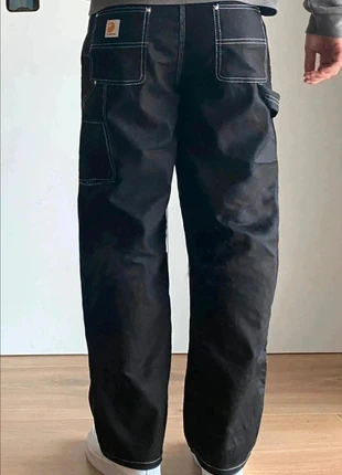 🌟Carhartt Double Knee Black Carpenter Jeans 90s Style Retro Edition 🌟, marque: Carhartt, état: Très bon état, taille: L, 48,00 €, 51,10 € Protection acheteurs incluse