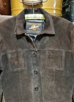 Vintage Suede Jacket – Cuiropolis – Men’s 1990s Style – Size M / 42 – Measures below, marke: Vintage Dressing, zustand: Sehr gut, größe: M, 24,00 €, 25,90 € beinhaltet Vinted-Käuferschutz Pro