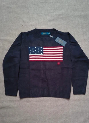 Jersey Polo Ralph Lauren EEUU Estados Unidos Azul S, marque: Ralph Lauren, état: Très bon état, taille: S / 36 / 8, 50,00 €, 53,20 € Protection acheteurs incluse