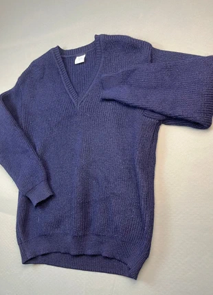 Saint James pull col V pure laine vierge Made in France tricot chaud hiver - L, merk: Saint James, staat: Heel goed, maat: L, € 35,00, € 37,45 inclusief Kopersbescherming