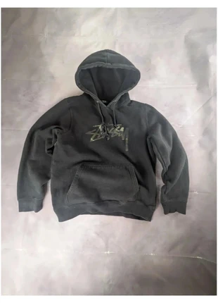 Pull hoodies sweat stussy noir camouflage vert kaki taille M homme boxy fit oversize, marca: Stüssy, estado: Muito bom, tamanho: M, €51.00, €54.25 inclui Proteção do Comprador Pro