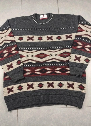 Sweat col rond pull hiver winter wool laine acrylique made in france, marke: Vintage Dressing, zustand: Sehr gut, größe: L, 20,00 €, 21,70 € beinhaltet Vinted-Käuferschutz Pro