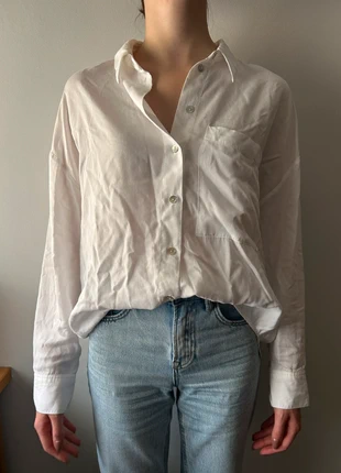 Camisa básica, marca: Mango, estado: Novo sem etiquetas, tamanho: S / 36 / 8, €7.00, €8.05 inclui Proteção do Comprador