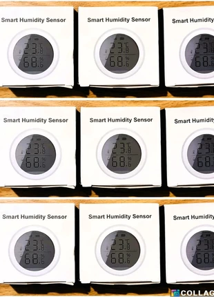 💥Neuf💥Lot de 9 Capteurs de température et humidité avec écran connecté Zigbee, état: Neuf avec étiquette, 136,00 €, 143,50 € Protection acheteurs (Pro) incluse