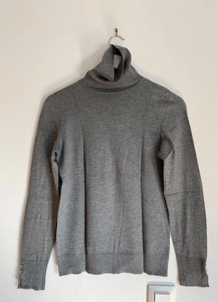 Pull col roulé gris Camaïeu  – Taille 36, marque: Camaïeu, état: Très bon état, taille: S / 36 / 8, 5,00 €, 5,95 € Protection acheteurs incluse