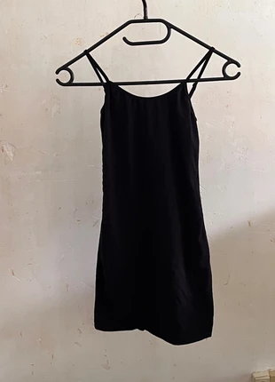 Petite robe noir à bretelle en coton Zeeman S 36, merk: Zeeman, staat: Nieuw zonder prijskaartje, maat: S / 36 / 8, € 5,00, € 5,95 inclusief Kopersbescherming Pro