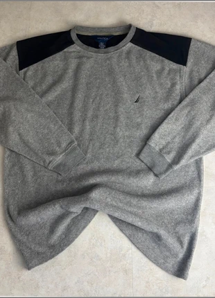 Sweat polaire fleece Nautica gris & noir – Taille M Homme, brand: Nautica, condition: Very good, size: M, €10.00, €11.20 includes Buyer Protection