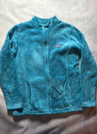 Polaire zippée Patagonia “pilou-pilou” bleue taille L, marque: Patagonia, état: Très bon état, taille: L / 40 / 12, 34,90 €, 37,35 € Protection acheteurs (Pro) incluse