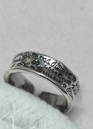 Engraved Freedom Band, marque: Silver, état: Neuf sans étiquette, taille: Ajustable, 8,00 €, 9,10 € Protection acheteurs incluse