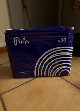 Alèse jetable / enfant adulte ou animaux, marque: Pulp, état: Neuf avec étiquette, taille: 16 kg et plus, 10,00 €, 11,20 € Protection acheteurs incluse