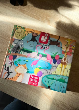 Puzzle Tactile animaux ~ à toucher ~ comme neuf., brand: Janod, condition: New with tags, €8.50, €9.63 includes Buyer Protection