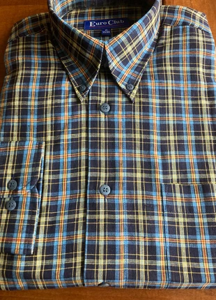 Herenoverhemd, marca: Euro Club, estado: Novo sem etiquetas, tamanho: M, €5.00, €5.95 inclui Proteção do Comprador