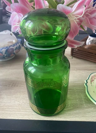Bocal apothicaire en verre fabriqué en Belgique, brand: Belgique, condition: Very good, €5.00, €5.95 includes Buyer Protection