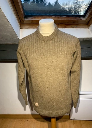 Pull homme ras du cou XL kaki vintage 25% laine, marque: Vintage Dressing, état: Très bon état, taille: XL, 25,00 €, 26,95 € Protection acheteurs incluse