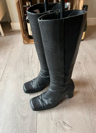 vintage laarzen met vierkante neus, merk: Vintage Dressing, staat: Goed, maat: 38, € 30,00, € 32,20 inclusief Kopersbescherming