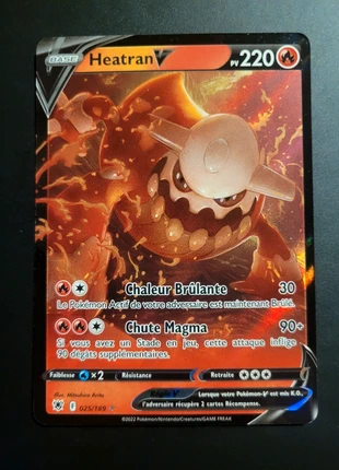 🇫🇷 Heatran V 025/189 🇫🇷, brand: Pokémon, condizioni: Nuovo senza cartellino, €1.00, €1.75 include la Protezione acquisti Pro