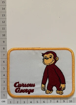 Patch Curioso come George rettangolare cartone animato scimmietta toppa termoadesiva, marque: Curious George, état: Très bon état, 3,50 €, 4,38 € Protection acheteurs (Pro) incluse
