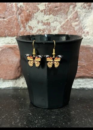 Boucles d’oreilles papillon, marque: Fait Main, état: Neuf sans étiquette, 2,00 €, 2,80 € Protection acheteurs incluse