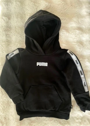 Sweat Puma noir, marque: Puma, état: Très bon état, taille: 4 ans / 104 cm, 6,00 €, 7,00 € Protection acheteurs incluse