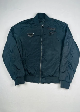 Veste Evisu kuro Bomber Noire Vintage Y2K – Taille XL, marque: Evisu, état: Très bon état, taille: XL, 74,90 €, 79,35 € Protection acheteurs (Pro) incluse
