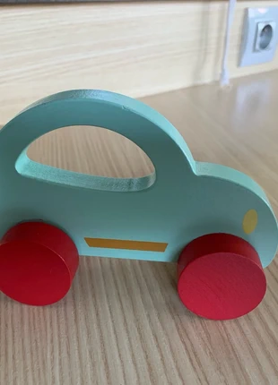 Voiture en bois bébé, condition: Very good, size: 9-12 months / 74 cm, €3.00, €3.85 includes Buyer Protection