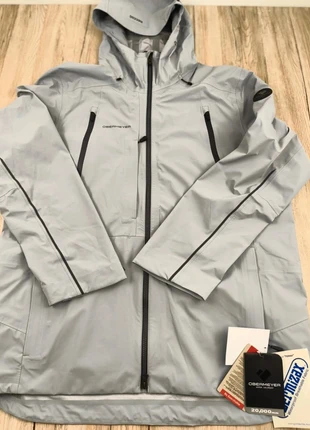 Obermeyer Fusion Series Recco – Veste de ski homme XL – Gris clair – Radnonée montagne avalanche, merk: Obermeyer, staat: Heel goed, maat: XL, € 150,00, € 158,20 inclusief Kopersbescherming Pro