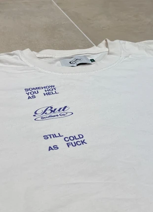 Scuffers T-Shirt White with Blue Details - Size L, marca: Scuffers, estado: Muito bom, tamanho: L, €24.95, €26.90 inclui Proteção do Comprador