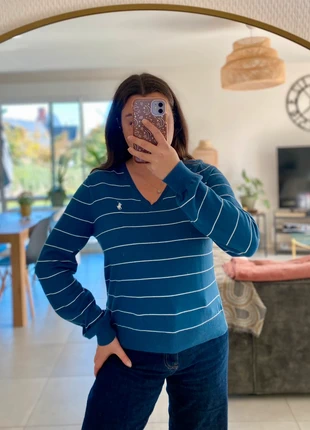 Pull Ralph Lauren marinière, marque: Ralph Lauren, état: Très bon état, taille: M / 38 / 10, 25,00 €, 26,95 € Protection acheteurs incluse