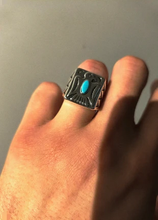 Vintage bird ring size 9, merk: Silver, staat: Heel goed, maat: 49.3 mm / 15.7 mm Ø, € 4,80, € 5,74 inclusief Kopersbescherming