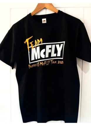 Small Team McFly T-Shirt – Busted vs McFly Tour 2025 tshirt, brand: Mcfly, condition: New without tags, size: S, £12.00, £13.30 includes Buyer Protection Pro