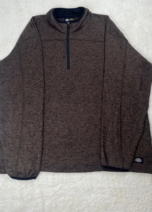 Polaire | Dickies | 1/4 ZIP | Big-Tall Sherpa Performance | Pullover | Brown Heather | 2XL, marque: Dickies, état: Très bon état, taille: XXL, 22,50 €, 24,33 € Protection acheteurs incluse
