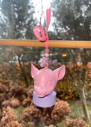 Roze Bambi Kop Kersthanger – Handgemaakt & Uniek, marca: Handgemaakt, estado: Novo, €5.50, €6.48 inclui Proteção do Comprador